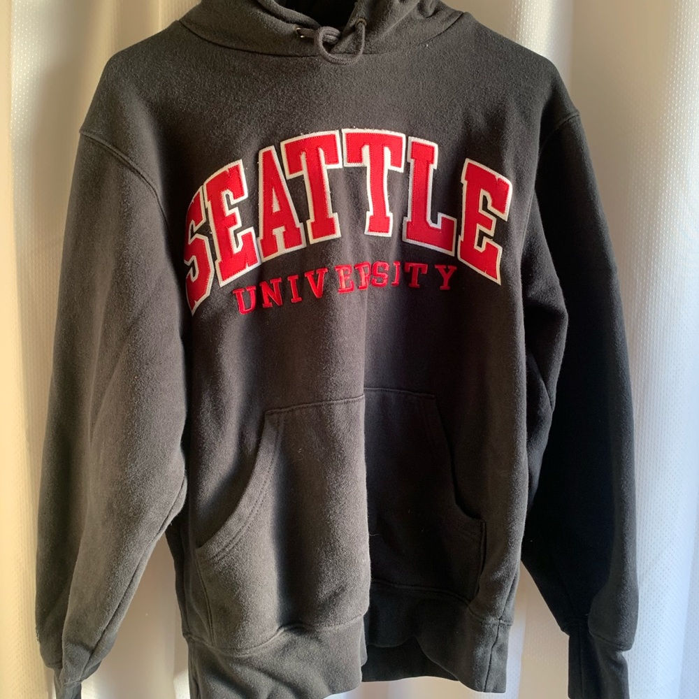 authentic SU hoodie, lightly worn
